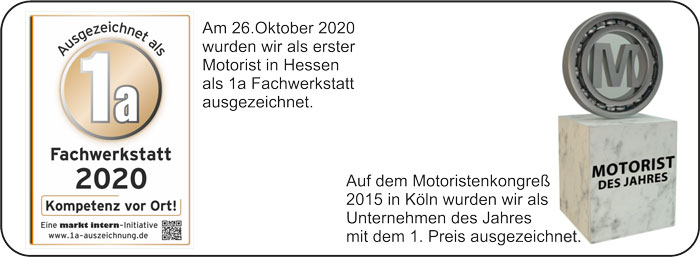 Reinhardt Gartentchnik in Sontra und Eschwege ist ausgezeichnete Fachwerkstatt 2020