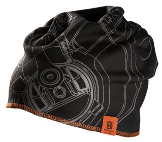 Husqvarna Xplorer Beanie mit Sägenmotiv