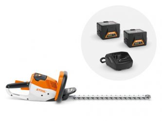 STIHL Akku-Heckenschere HSA 56 mit 2x Akku AK 10 und Ladegerät AL 101